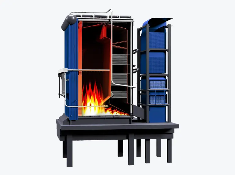 Flag-Type Heating Surface