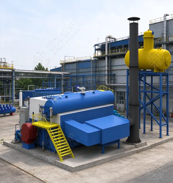 Газовый паровой котел SZS для текстильной промышленности
