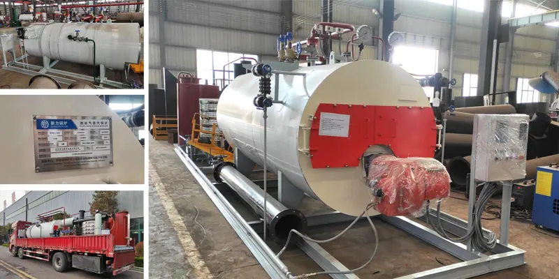 Газовый паровой котёл WNS