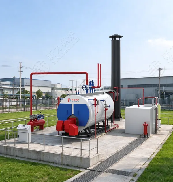 Газовый паровой котел WNS для текстильной промышленности