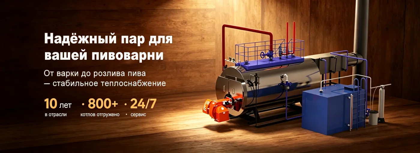 Котельное оборудование для пивоваренного завода