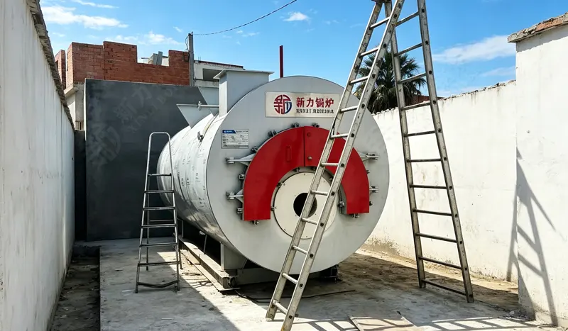 Газовый котёл WNS на молочном заводе в Подмосковье