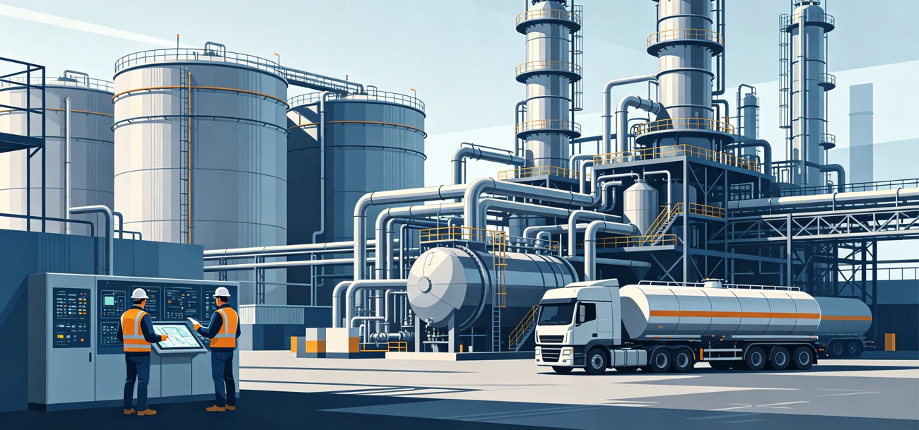 Объекты подготовки и транспортировки газа