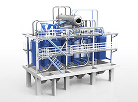 Коксовый отработанный газ котел-утилизатор