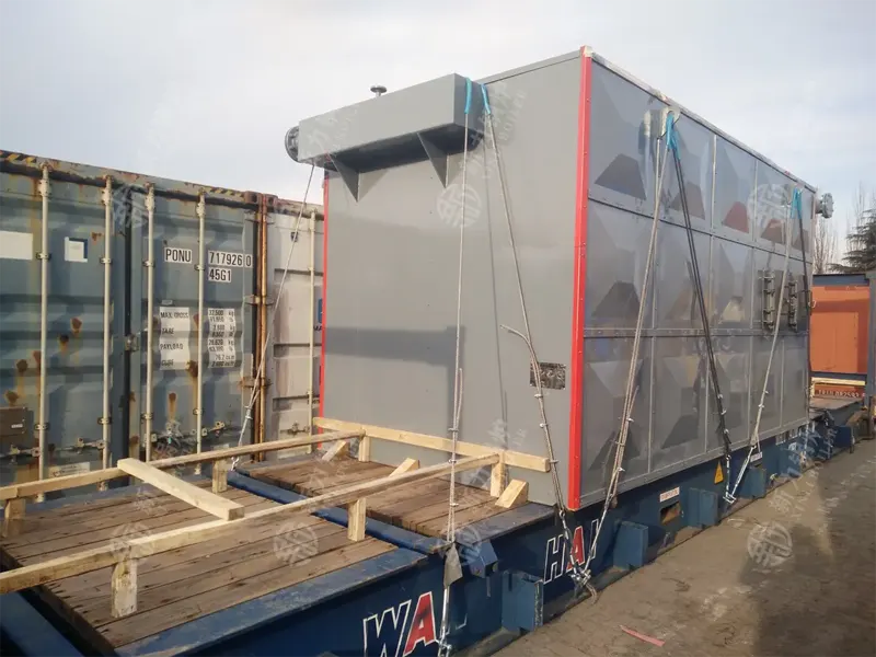 Угольный котел на органическом теплоносителе YLW-1750MA для горнодобывающей отрасли, Караганда, Казахстан